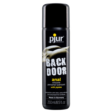 pjur Back Door Silicone Anal Lubricant with Jojoba 8.5 oz. - Not Very Vanilla