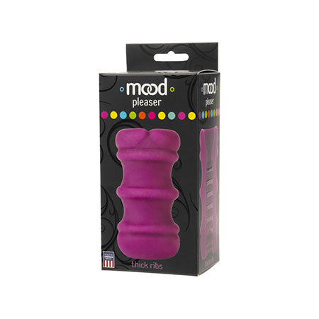 Mood - Pleaser UR3 - Thick Ribbed Purple - Not Very Vanilla