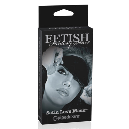 Pipedream Fetish Fantasy Series Limited Edition Satin Love Mask Black - Not Very Vanilla