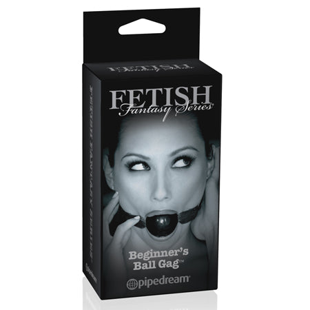 Pipedream Fetish Fantasy Series Limited Edition Beginner's Ball Gag Black - Not Very Vanilla