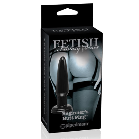 Pipedream Fetish Fantasy Series Limited Edition Beginner's Butt Plug Black - Not Very Vanilla