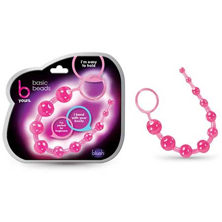 Blush B Yours Basic Beads 12.75 in. Pink - Not Very Vanilla