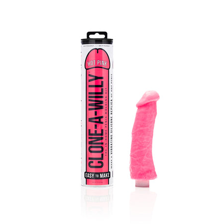 Clone-A-Willy DIY Vibrating Dildo Kit Hot Pink - Not Very Vanilla