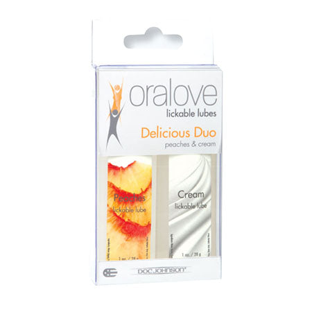 Oralove Delicious Duo Peaches and Cream - Not Very Vanilla