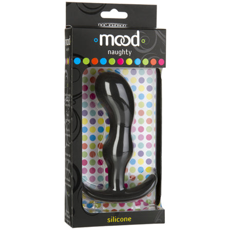 Mood - Naughty 2 - Large Black Silicone Butt Plug - Not Very Vanilla