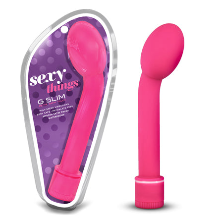 Blush Sexy Things G Slim Petite G-Spot Vibrator Pink - Not Very Vanilla