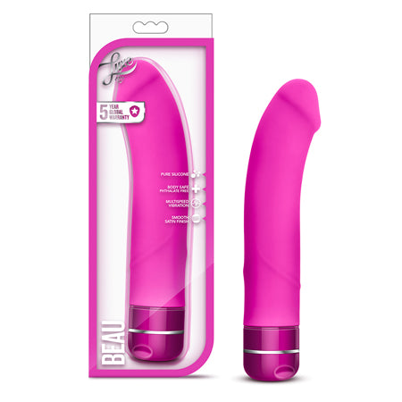 Blush Luxe Beau Silicone G-Spot Vibrator Pink - Not Very Vanilla