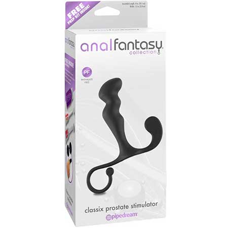 Pipedream Anal Fantasy Collection Classix Prostate Stimulator Black - Not Very Vanilla