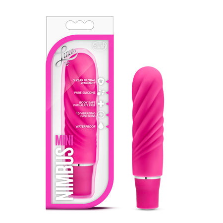 Blush Luxe Nimbus Mini Silicone Vibrator Pink - Not Very Vanilla