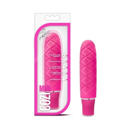 Blush Luxe Cozi Mini Silicone Slimline Vibrator Fuchsia - Not Very Vanilla