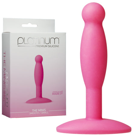 Platinum Premium Silicone - The Minis - Smooth - Small Pink - Not Very Vanilla