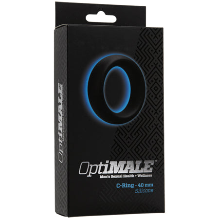 OptiMALE – C-Ring – 40mm Black - Not Very Vanilla