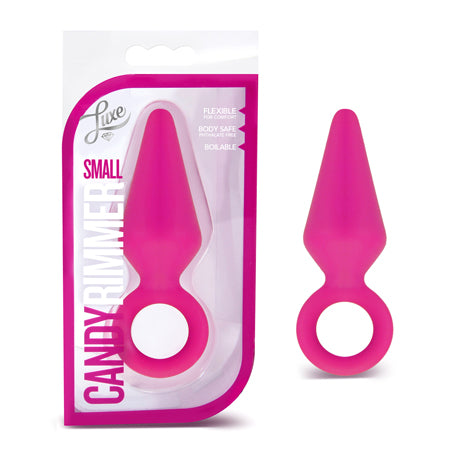 Blush Luxe Candy Rimmer Small Silicone Anal Plug Pink - Not Very Vanilla