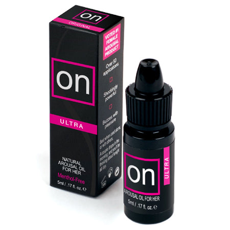 Sensuva ON Natural Arousal Oil Ultra 5 ml - Not Very Vanilla