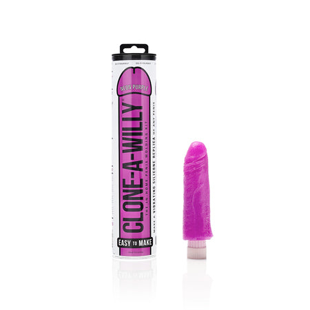 Clone-A-Willy DIY Vibrating Dildo Kit Neon Purple - Not Very Vanilla