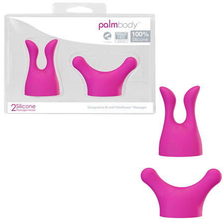 Palm Power Massager Heads Body (Set of 2) - Not Very Vanilla