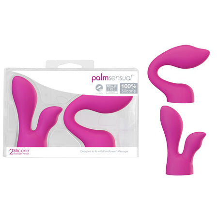 Palm Power Massager Heads Sensual (Set of 2) - Not Very Vanilla