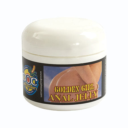 Golden Girl Anal Jelly 2oz. - Not Very Vanilla