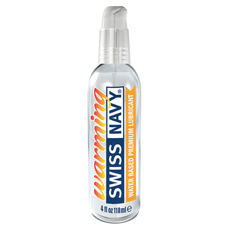 Swiss Navy Warming Water-Based Lubricant 4 oz. - Not Very Vanilla