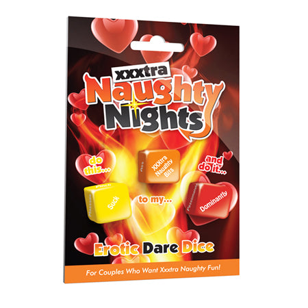 XXXtra Naughty Nights Erotic Dare Dice - Not Very Vanilla