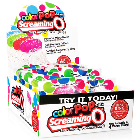 Screaming O Color Pop Quickie Assorted Colors (Display of 24) - Not Very Vanilla