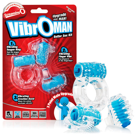 Screaming O VibrOMan Blue - Not Very Vanilla