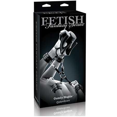 Pipedream Fetish Fantasy Series Limited Edition Adjustable Cumfy Hogtie Black - Not Very Vanilla