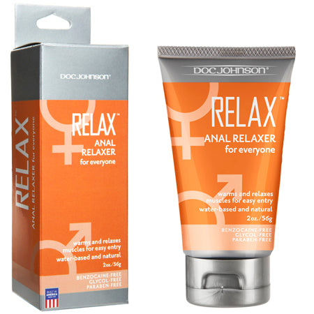 Relax Anal Relaxer 2oz Boxed - Not Very Vanilla