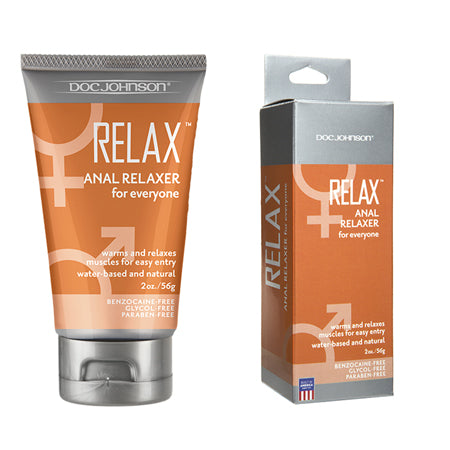 Relax Anal Relaxer 2oz Bulk - Not Very Vanilla