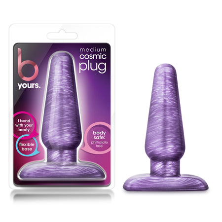 Blush B Yours Cosmic Plug Medium Purple - Not Very Vanilla