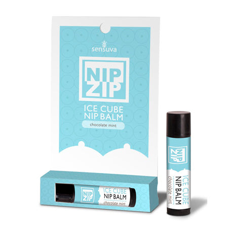 Sensuva Nip Zip Ice Cube Nipple Balm Chocolate Mint - Not Very Vanilla