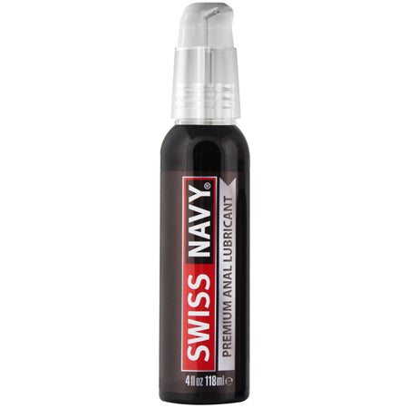 Swiss Navy Premium Silicone Anal Lubricant 4 oz. - Not Very Vanilla