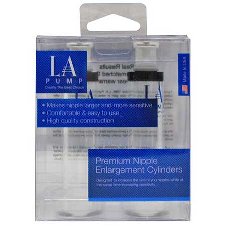 LA Pump Nipple Cylinders 0.75in - Not Very Vanilla