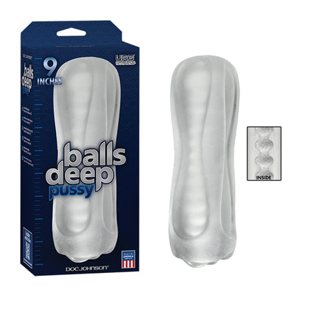 Balls Deep - 9in Stroker - Pussy Frost - Not Very Vanilla