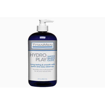 TitanMen - Hydro- Play Water Based Glide 32oz. - Not Very Vanilla