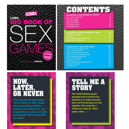 Cosmos Little Big Book Of Sex Games - Not Very Vanilla