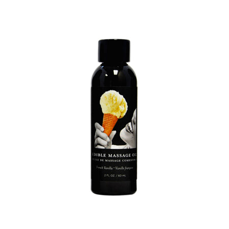 Earthly Body Edible Massage Oil Vanilla 2oz - Not Very Vanilla