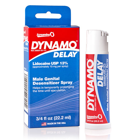 Screaming O Dynamo Delay Spray .75oz - Not Very Vanilla