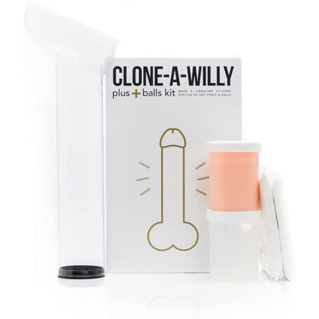 Clone-A-Willy Plus with Balls Light Skin Tone - Not Very Vanilla