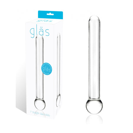 Glas 7 in. Straight Glass Dildo - Not Very Vanilla