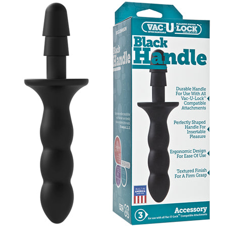 Vac-U-Lock - Black Handle Black - Not Very Vanilla