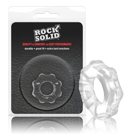 Rock Solid Gear Clear C Ring in a Clamshell - Not Very Vanilla