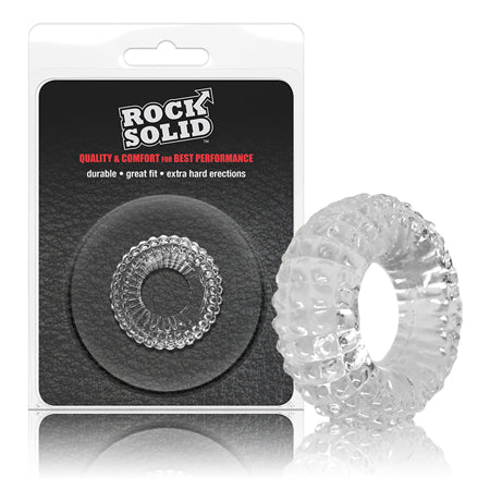 Rock Solid Radial Clear C Ring in a Clamshell - Not Very Vanilla