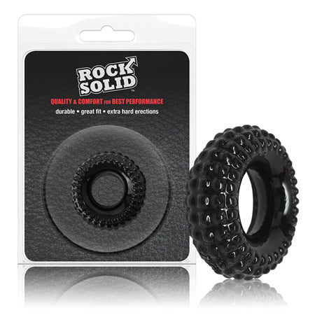 Rock Solid Radial Black C Ring in a Clamshell - Not Very Vanilla