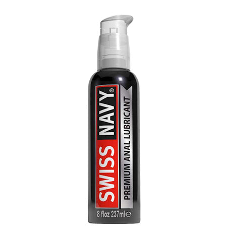 Swiss Navy Premium Silicone Anal Lubricant 8 oz. - Not Very Vanilla