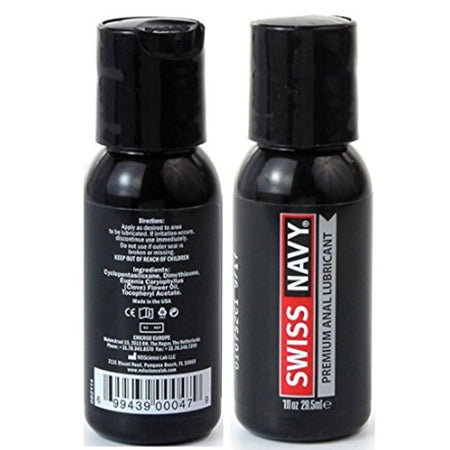 Swiss Navy Premium Silicone Anal Lubricant 16 oz. - Not Very Vanilla