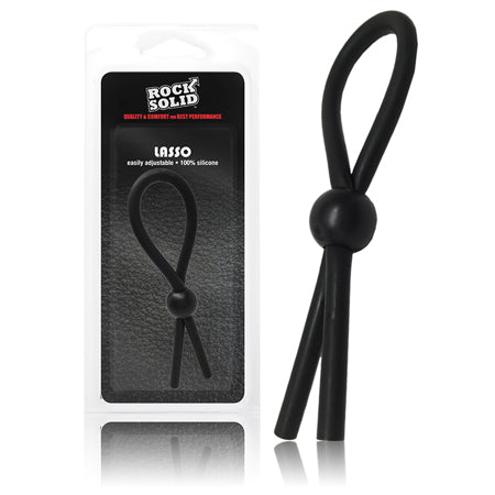 Rock Solid The Lasso/Bolo Single Lock Adjustable Black - Not Very Vanilla