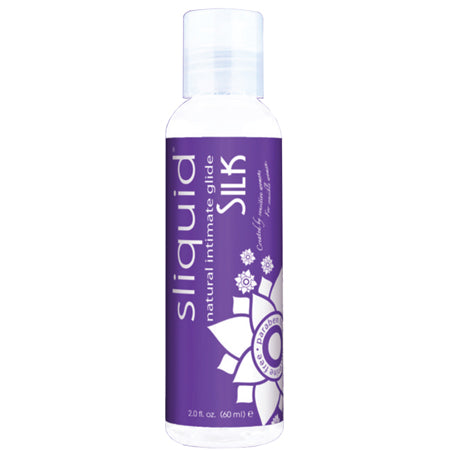 Sliquid Naturals Silk Hybrid Lubricant 2oz - Not Very Vanilla