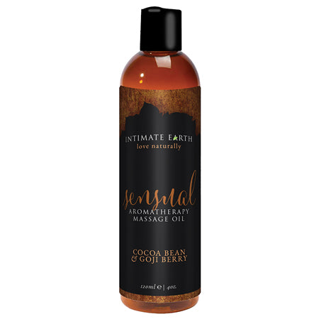 Intimate Earth Sensual Massage Oil 120 ml/4 oz - Not Very Vanilla