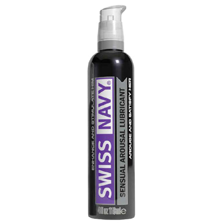 Swiss Navy Sensual Arousal Lubricant 4 oz. - Not Very Vanilla